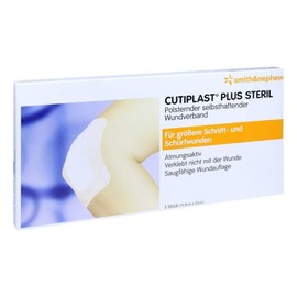 CUTIPLAST Plus steril 10x19,8 cm Verband 5 St