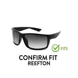 APEX Polarized Replacement Lenses for Costa Reefton Sunglasses (with cleaner) (Emerald Green)