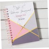 OHPHCALL Men Women Fitness Plan Book Workout Accessories Exercise Notebook