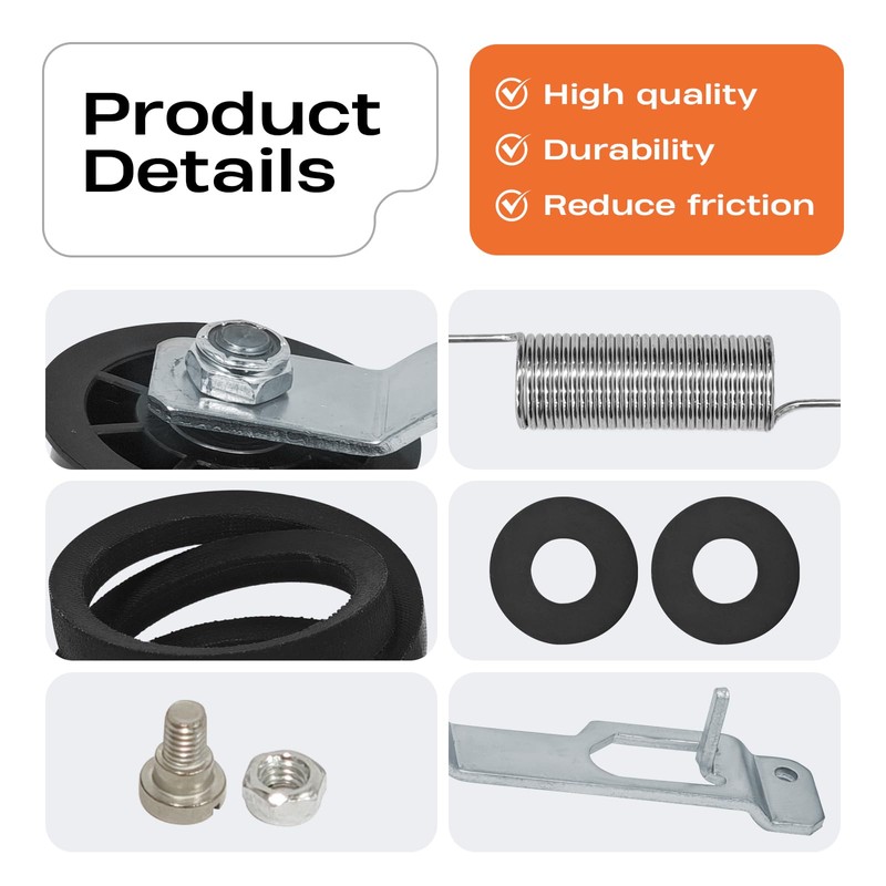 959P3 Washer Idler Pulley Kit, Compatible with Speed Queen Series