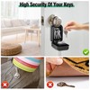 TEUEN Key Lock Box for Outside & Door Handle, Sturdy