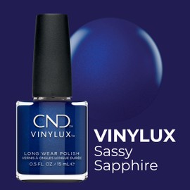CND Vinylux - Crystal Alchemy Winter 2019 Collection - Sassy Sapphire - 0.5oz / 15ml