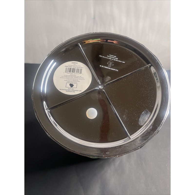 Bullseye’s Ice Bucket With Tong-Iridescen