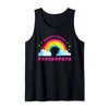 World's Nicest Psychopath Shirts | Rainbow Funny Psychopath Tank Top