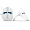 Elitzia LED Light Beauty Mask, Red, Blue, Orange, 3 Colors,