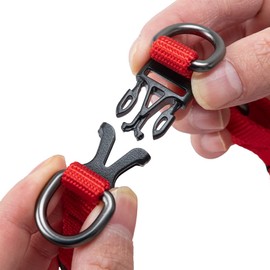 EXCELLENT ELITE SPANKER Cat Harness Walking Cat harness Adjustable Nylon Harness for Kitten Puppy Walking Training（RED）