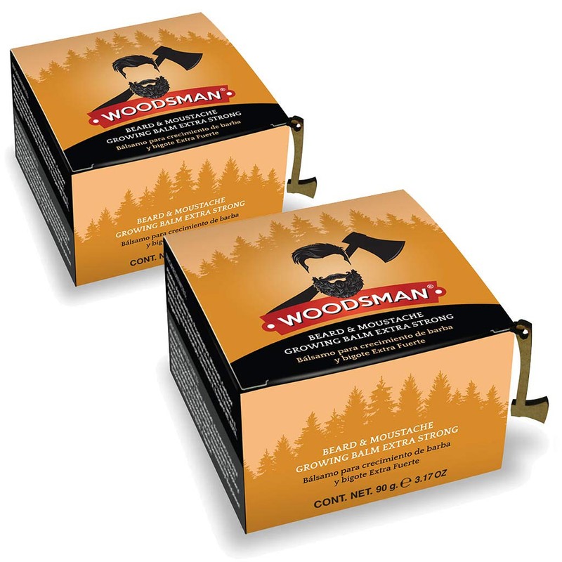 Woodsman - Balsamo de Crecimiento de Barba y Bigote Extra