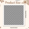 CHGCRAFT Fish Scales Polymer Clay Texture Sheets Silicone Texture Stamp