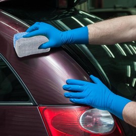 Esponja De Microfibra Para Auto 4 Unidades de Microfibra Sin Rayar para Limpieza Automotriz Aplicador De Para Coche para Neumticos Brillantes Fregado y Limpieza Interior y Mantenimiento Complet