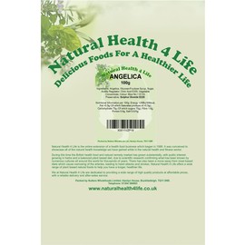 Natural Health 4 Life Candied Emerald Green Angelica 100 g (1 Bag)