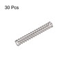 sourcing map Compression Spring,304 Stainless Steel,3mm OD,0.5mm Wire Size,12mm Compressed