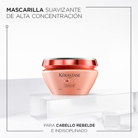 KÉRASTASE Máskeratine Mascarilla Proporciona Manejabilidad al Cabello, Controla el Frizz y Restaura la Fibra Capilar 200ml