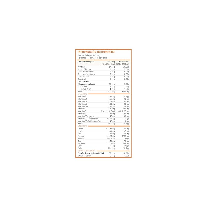 PLENLIFE - Suplemento Alimenticio en Polvo - Protena BR con