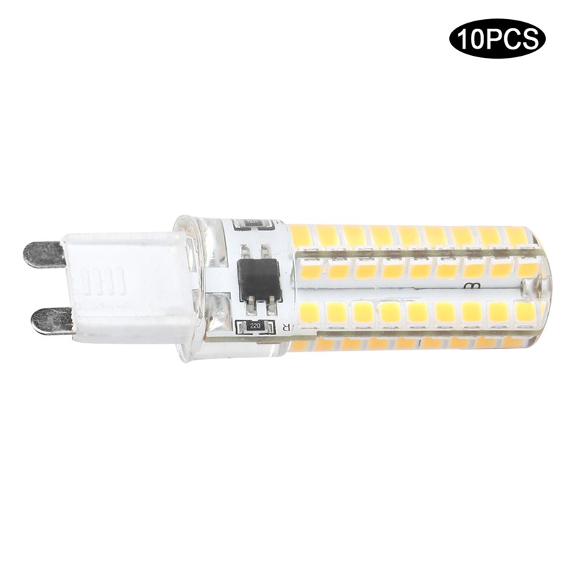 10Pcs G901052 1.5W Mini Silicone Bi‑Pin LED Light Bulb Kit