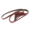 CLARKE Replacement sanding belts for CBS1-5(25mm x 760mm, 120 grit)