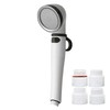 Aramic AS3-08 Silk Shower Head, 08 with Ring, Water Saving,