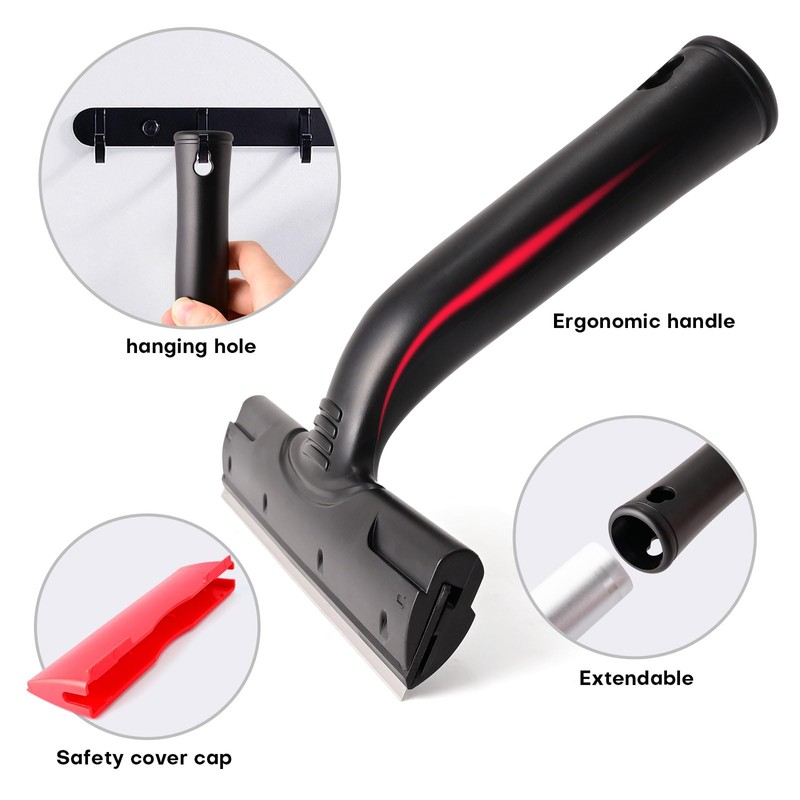 NEWISHTOOL Wallpaper Removal Tool Kit with Wall Paper Perforating Stripper