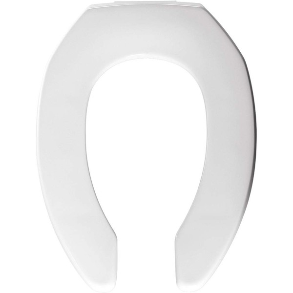 BEMIS 2155CT 000 Commercial Heavy Duty Open Front Toilet Seat