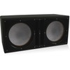 Belva BBX210BK Dual 10-inch Car Ported Subwoofer Box 3/4-inch MDF