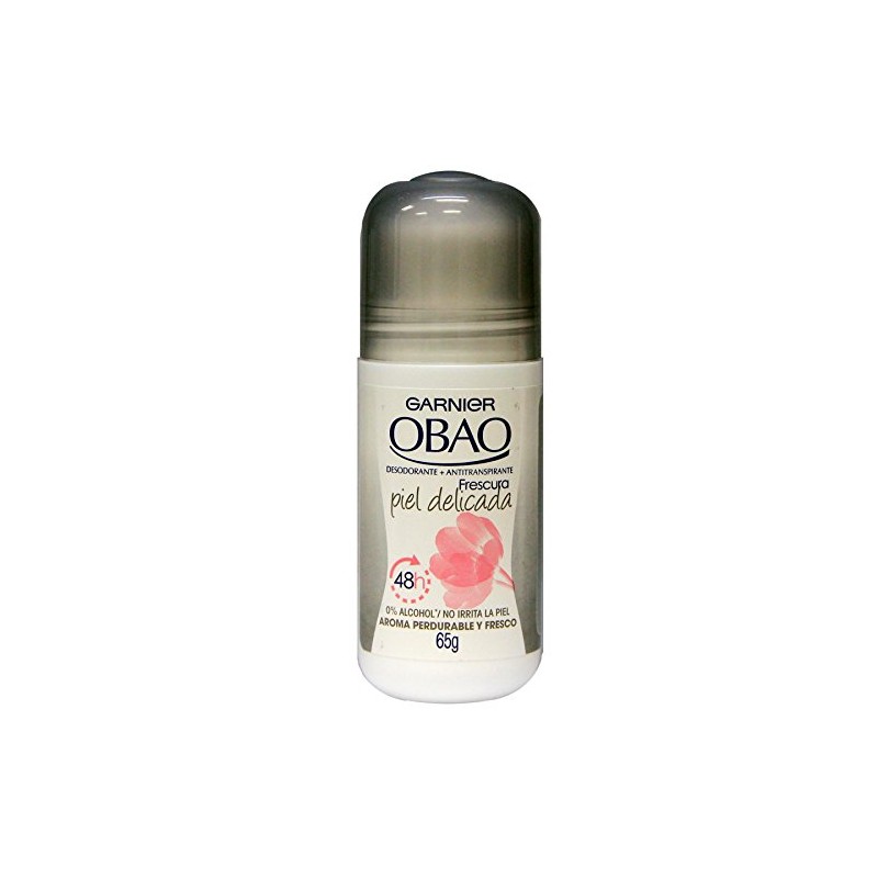 Obao Roll On Piel Delicada / Delicate 2.29 Oz Grey