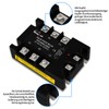 120A SSR Three Phase Solid State Relay, DC to AC
