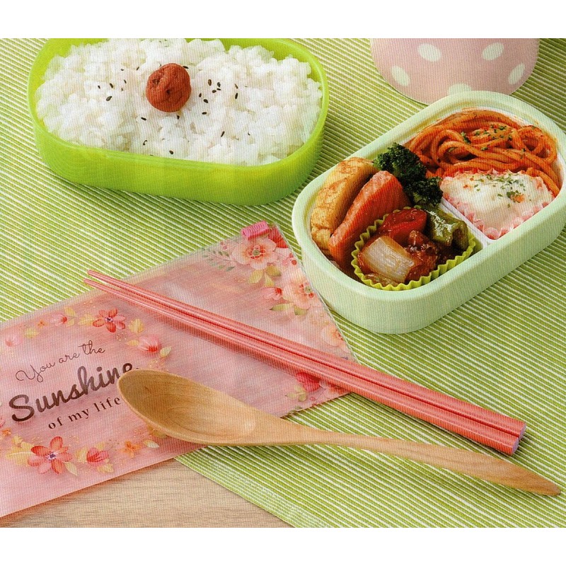 isida Chopsticks Spoon Set Lunch Pouch Rabbit 64135 – 7