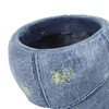 Hat Flower Pot Blue Retro Cowboy Hat Clothes Resin Plant