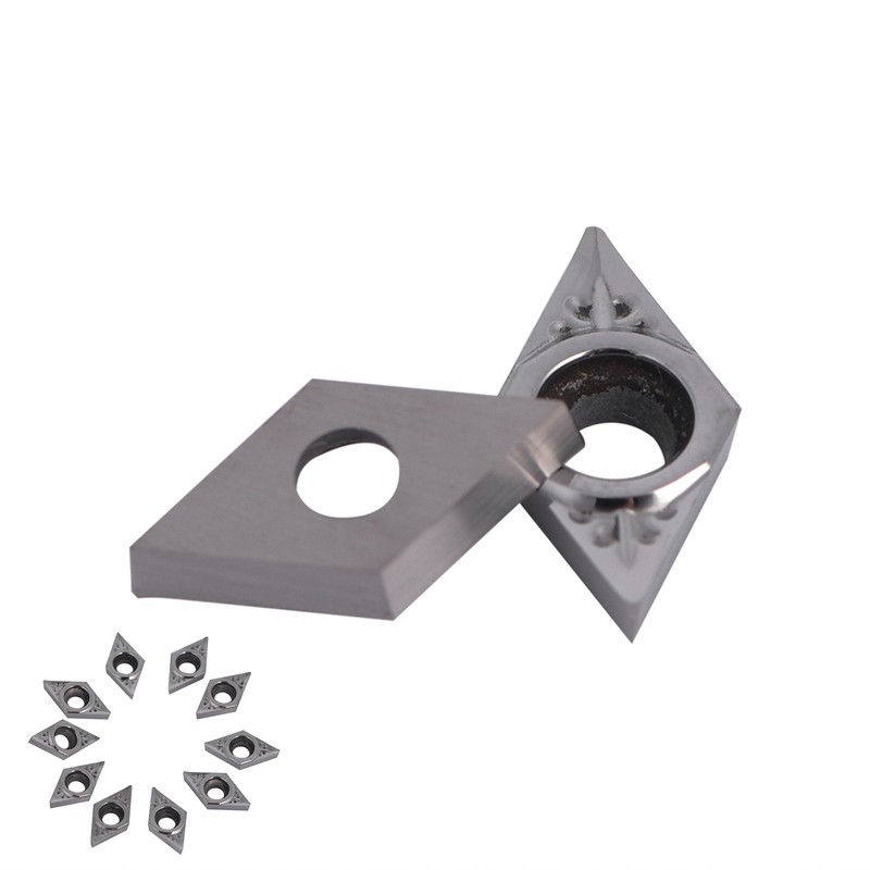 10Pcs/set CNC Carbide Tip Inserts Blade Cutter Lathe Turning Tool