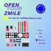 ZMILE COSMETICS Advent Calendar Cube 'Merry Christmas' Silver/Gold/Magenta - Vegan