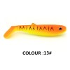 5 Anzuelos T-tail Wobbler Gusano Minnow Cebo Bass Biomimétic