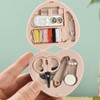 FISH DRAGATE 2-piece sewing kit, travel sewing kit, mini travel