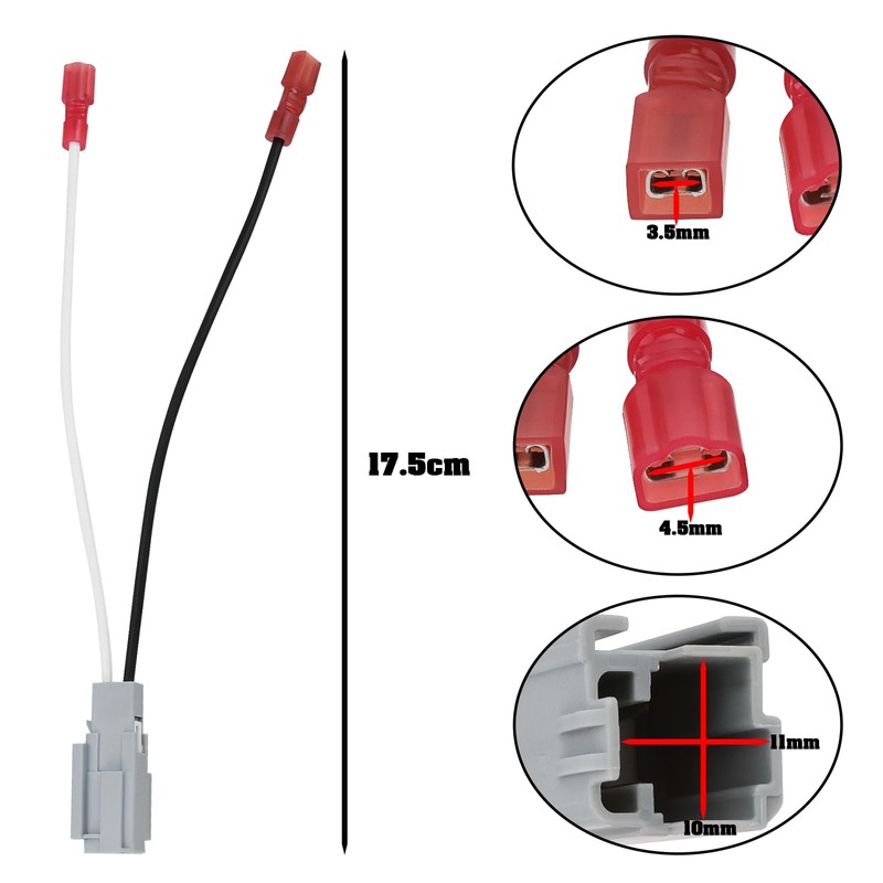 YINETTECH 1 Pair Speaker Harness Replacement Part 72-5603 Compatible with
