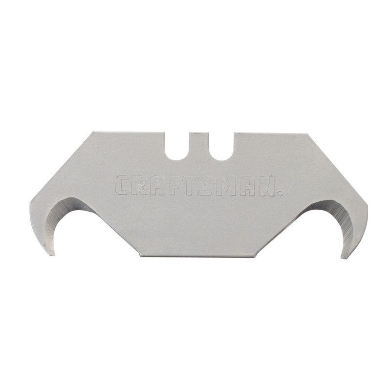 CRAFTSMAN Utility Knife Razor Blade, Carbon Steel, 3/4-in., 5-Pack (CMHT11146)