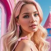 EVER FAITH Tassel Earrings Rhinestone Star Sparkling Crystal Fringe Drop