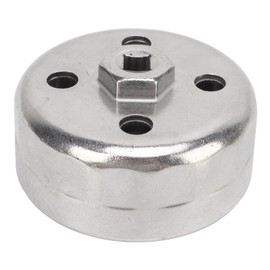 3/8in Drive Oil Filter Wrench 15 Flutes Aluminium Removal Socket Replacement for Land Rover 3.0L 5.0L Gas Engines