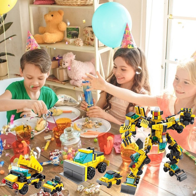 345Pcs Engineering Building Toys Kit Vehicles Blocks Kit Educational Construction