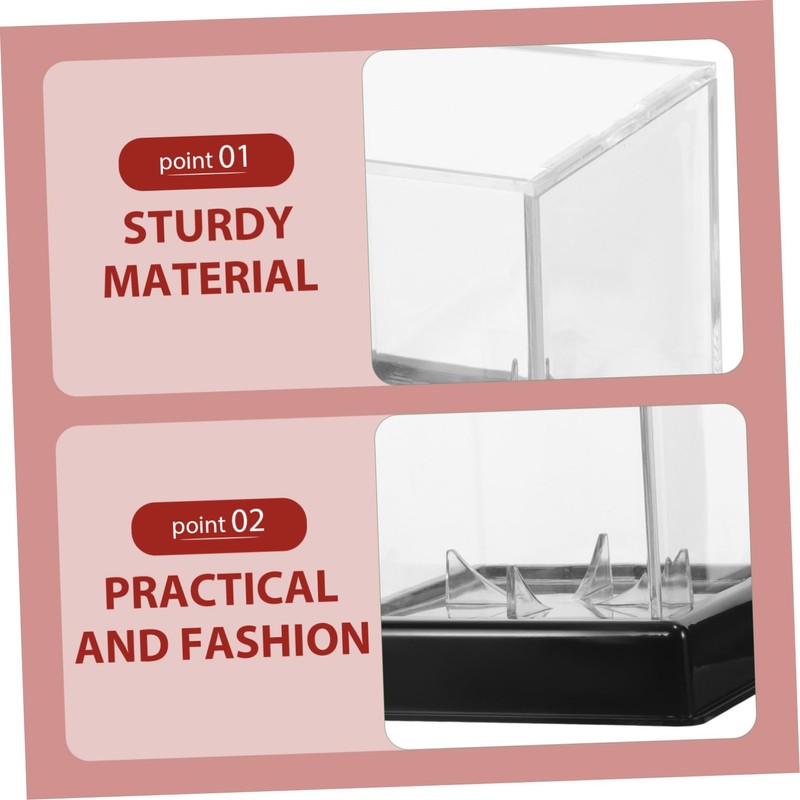 JOINPAYA Transparent Plus Baseball Day Case Baseball Display Box Decorative