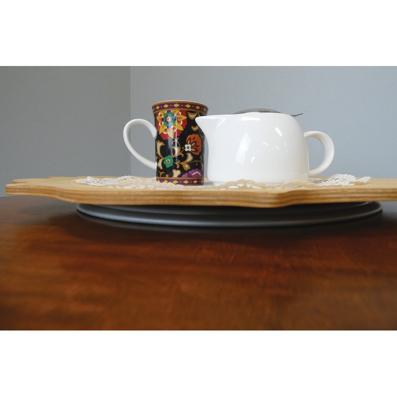 Shepherd Hardware 9549 12-Inch Lazy Susan, 1000-Lb Load Capacity, Metal