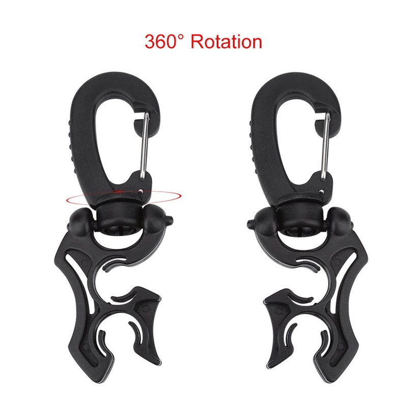 Keenso 1Pc Diving Hose Clip, Diving Hose Clip Holder,Outdoor Scuba
