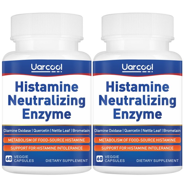 Uarcool DAO Enzyme Supplement Histamine Diamine Oxidase Supplement for Smooth