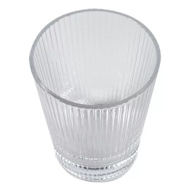 Baum Brothers Juego 12 Vasos Acanalados Para Bedidas Old Fashioned 240 Ml