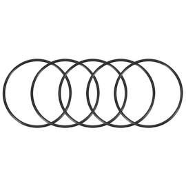 sourcing map Metric Nitrile Rubber O-Rings Seal 115 mm AD 105 mm ID 5 mm Width Pack of 5