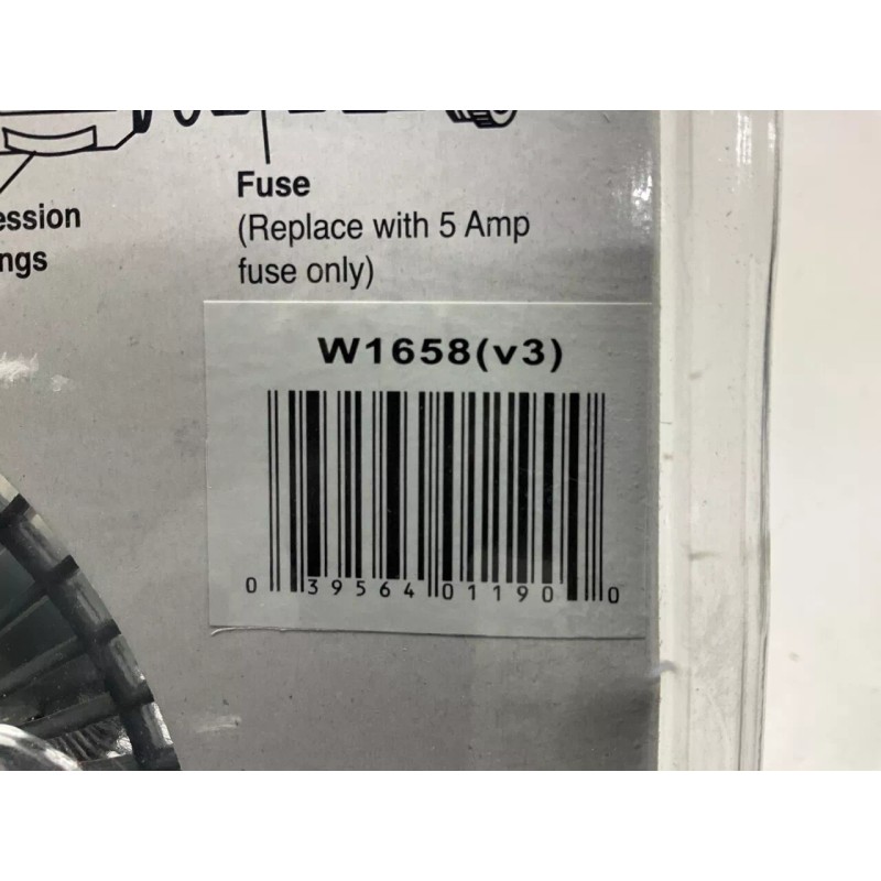 Performance Tool W1658 12V Clamp On 6" Oscillating Fan For