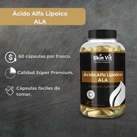 Ácido Alfa Lipoico SKIN VIT NUTRITION COMPANY Suplemento Alimenticio