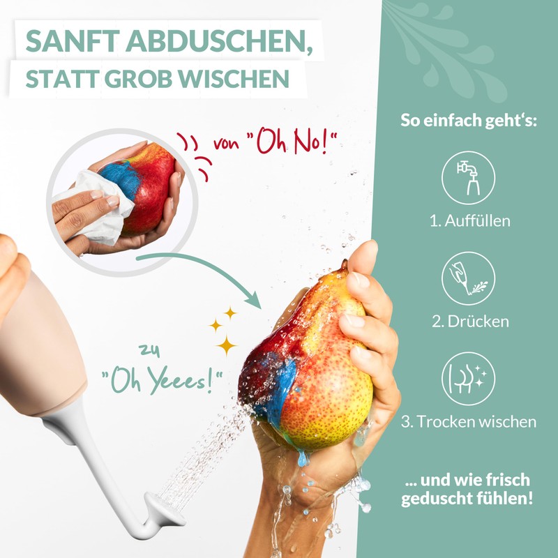 Hey Nature Shower Turquoise