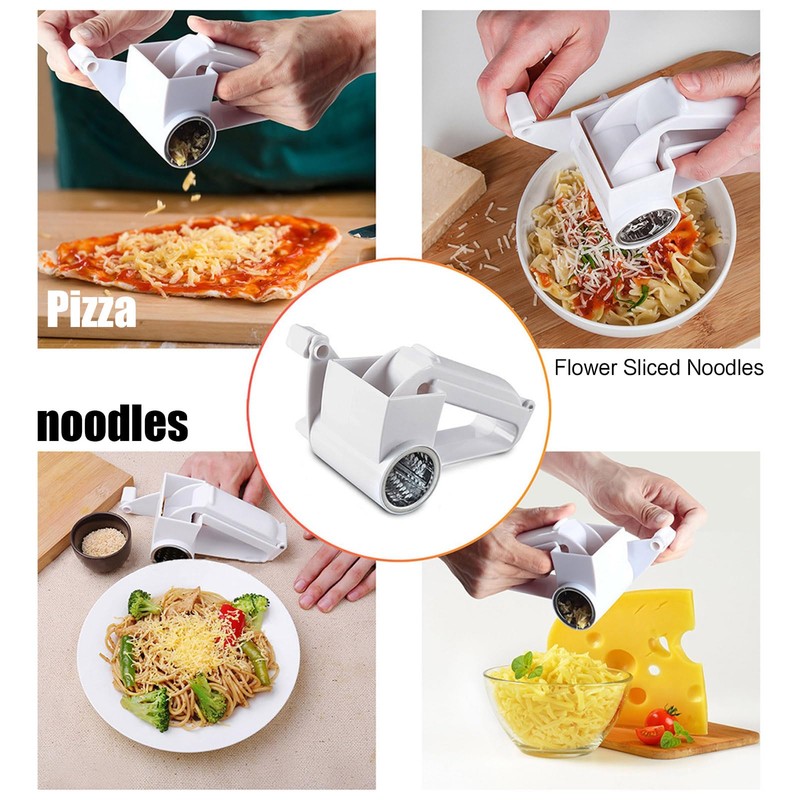 Parmesan Cheese Carrot Garlic Grater Graters Press Rotary Mini with