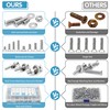 720Pcs Nuts and Bolts Assortment Kit, Machine Screws,SATANTECH #6-32#8-32#10-24#1/4-20 Stainless
