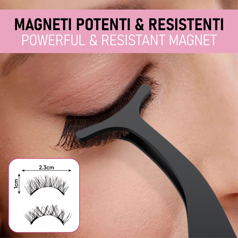 M.Y.L Push Up Angel Reusable Magnetic Eyelashes, Set of 4