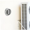 Tofficu Exterior Wall Vent Cover Stainless Steel Exhaust Vent Cap