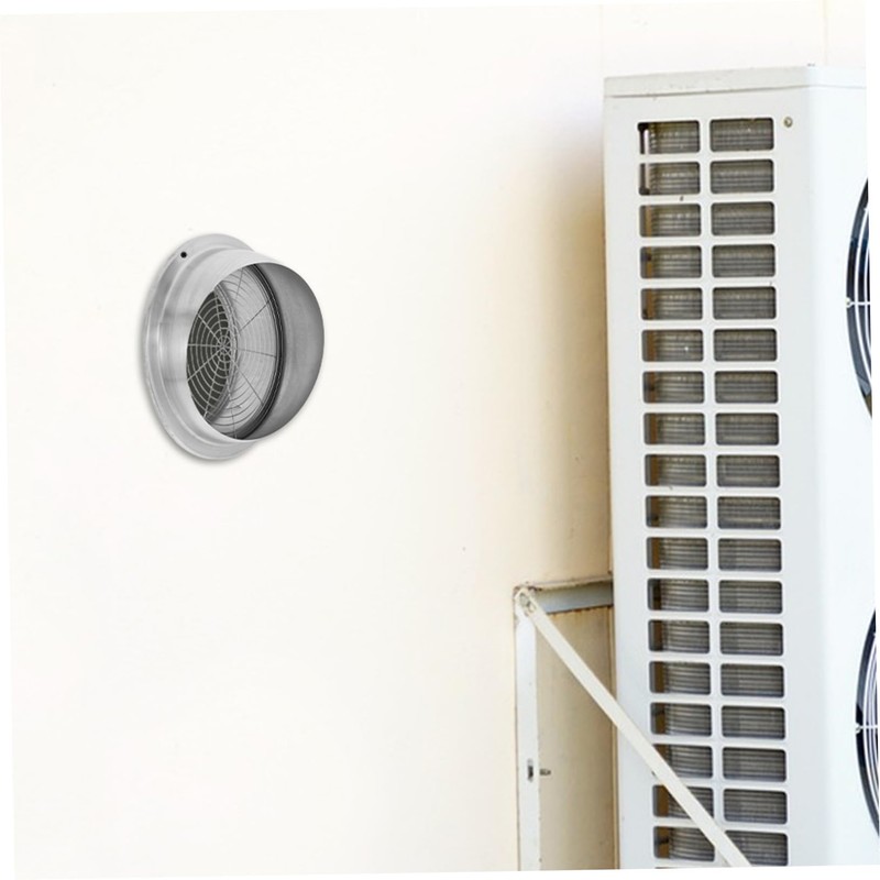 Tofficu Exterior Wall Vent Cover Stainless Steel Exhaust Vent Cap